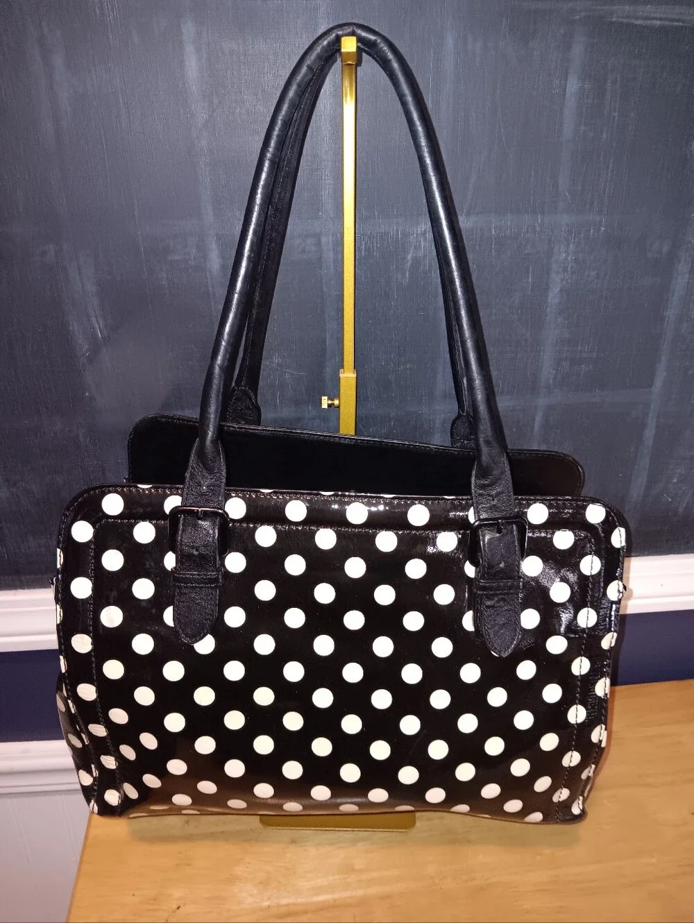 Kate Spade Leather Dot Shoulder Bag